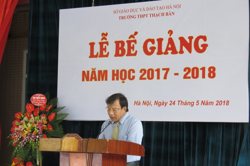Lễ bế giảng năm học 2017-2018 - c3thachban.edu.vn