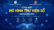 Trường THPT Thạch Bàn ra mắt mô hình Thư viện số