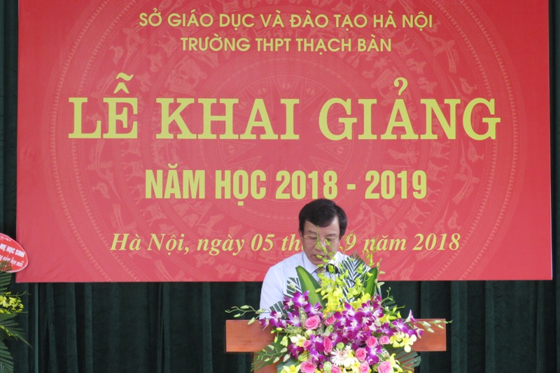 Lễ khai giảng năm học 2018-2019 http://c3thachban.edu.vn